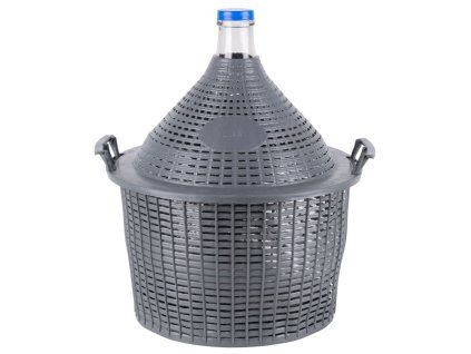 Demižón 25l sklo,v plast
