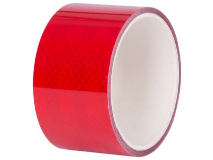 Páska Strend Pro, reflexná, samolepiaca, červená, 50 mm x 2 m