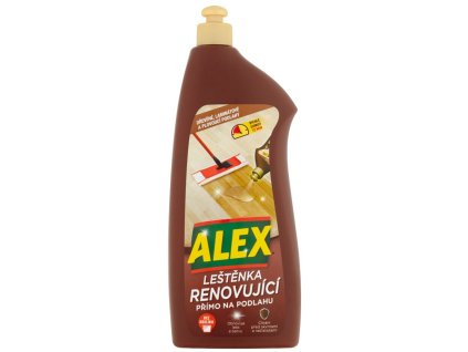 Leštidlo Alex, renovátor na drevené a laminátové podlahy, 900 ml