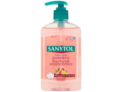 Mydlo Sanytol, dezinfekčné, do kuchyne, 250 ml