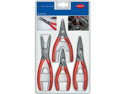 KNIPEX Sady precíznych klieští na poistné krúžky  SERVIS EXCLUSIVE