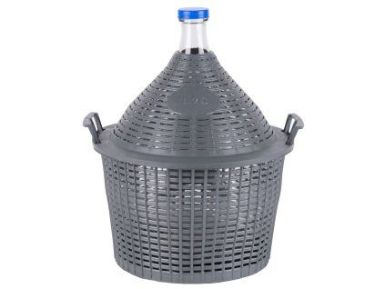 Demižón 20 l sklo v plaste
