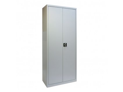 Kovová skriňa 78x38x192 cm, svetlosivá