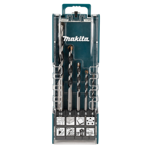 MAKITA SADA VRTÁKOV MULTI MATERIÁL 5 KS