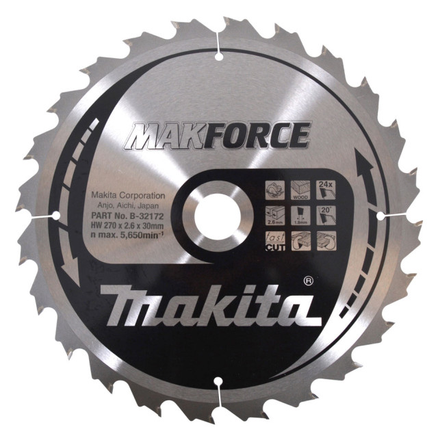MAKITA KOTÚČ PILOVÝ 270 x 30 mm 24 z