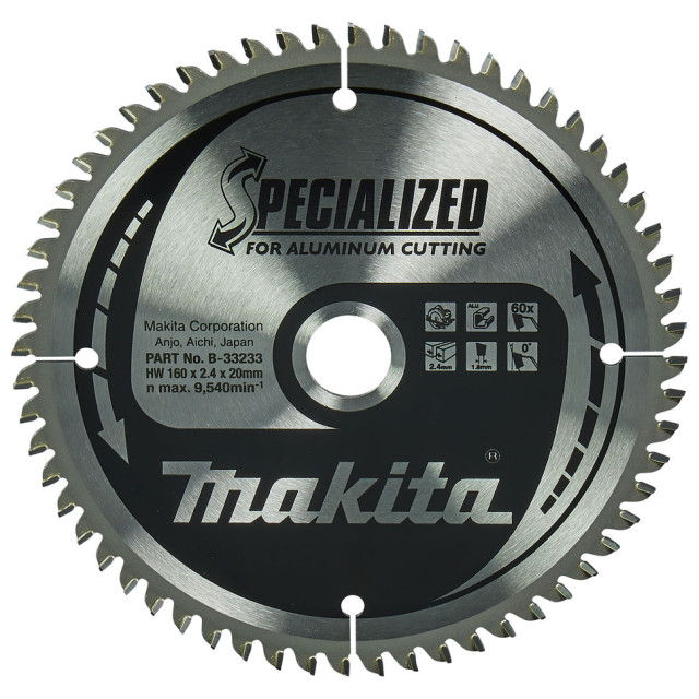 MAKITA KOTÚČ PILOVÝ 160 x 20 mm 60 z