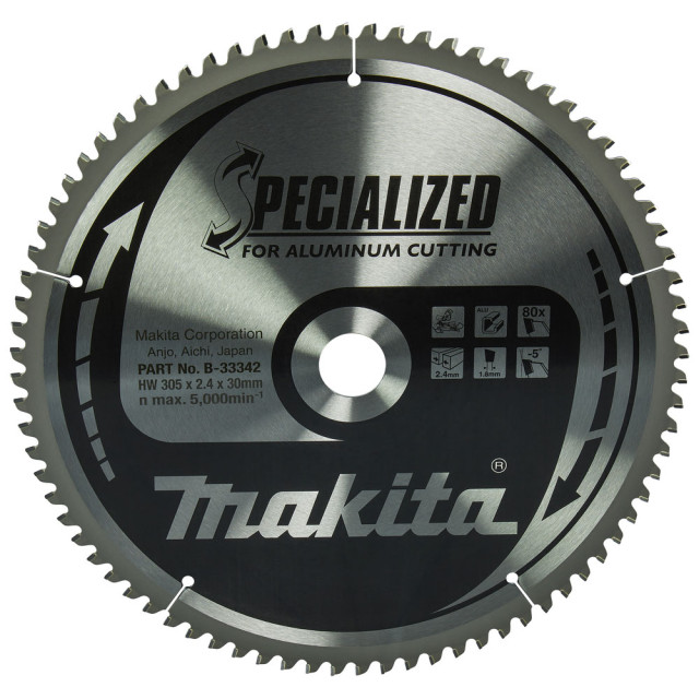 MAKITA KOTÚČ PILOVÝ 305 x 30 mm 80 z