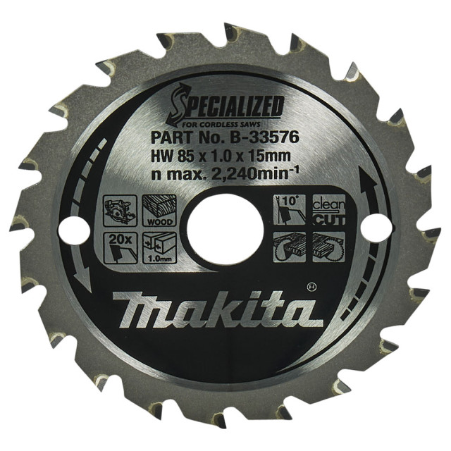 MAKITA KOTÚČ PILOVÝ 85x15MM 20Z