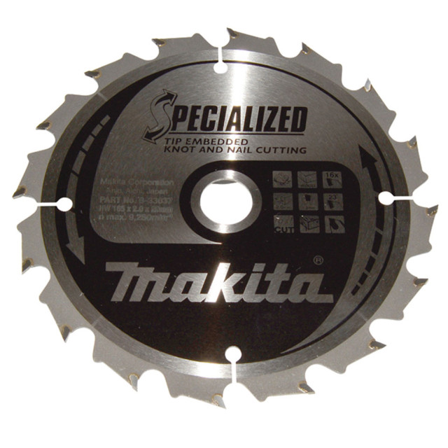 MAKITA KOTÚČ PÍLOVÝ 165X20X16Z