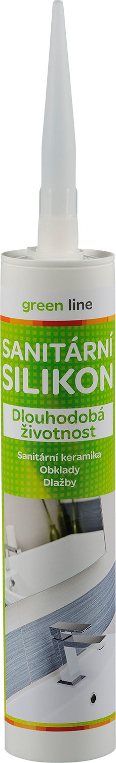 DEN BRAVEN Silikón sanitárny, objem 310ml, biely 30212