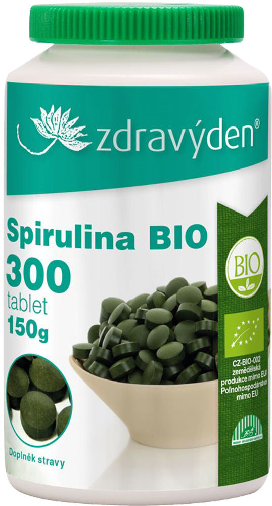 NATURE7 Spirulina BIO tablety, 300 tabliet 16020