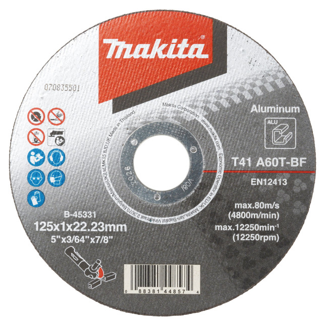 MAKITA KOTÚČ REZNÝ NA HLINÍK  125mm (B-45331)
