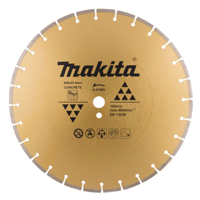 MAKITA KOTÚČ DIAMANTOVÝ 400x25.4x7.5MM (D-57009)