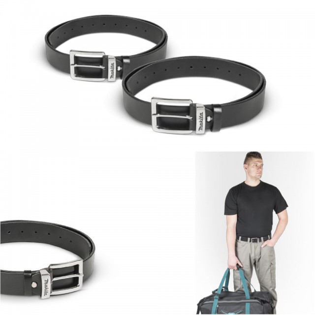 MAKITA OPASOK KOŽENÝ ČIERNY L (E-05365)