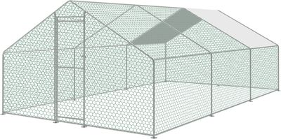 Strend Pro Kurín Strend Pro, pre hydinu, voliéra, klietka, so strechou, 3x6x2 m
