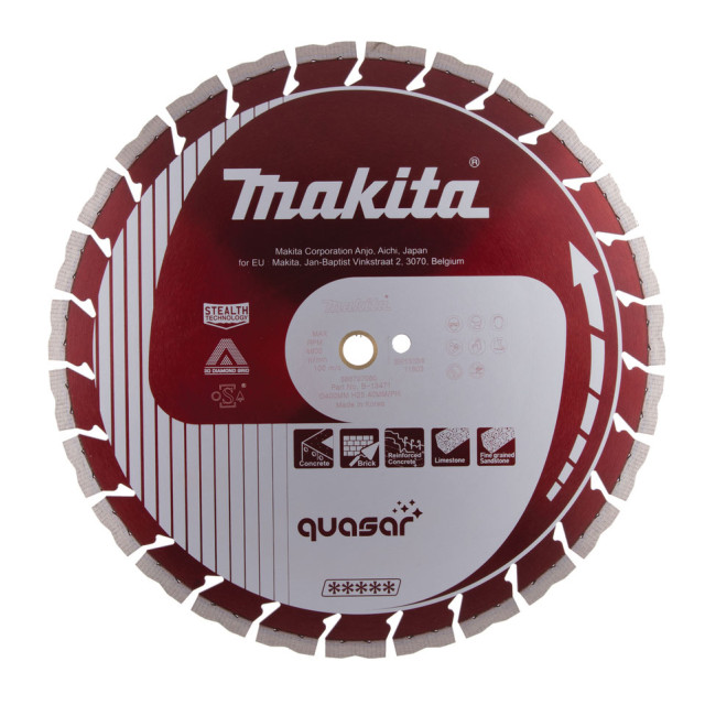 MAKITA DIAMANTOVÝ KOTÚČ QUASAR 400x25,4mm