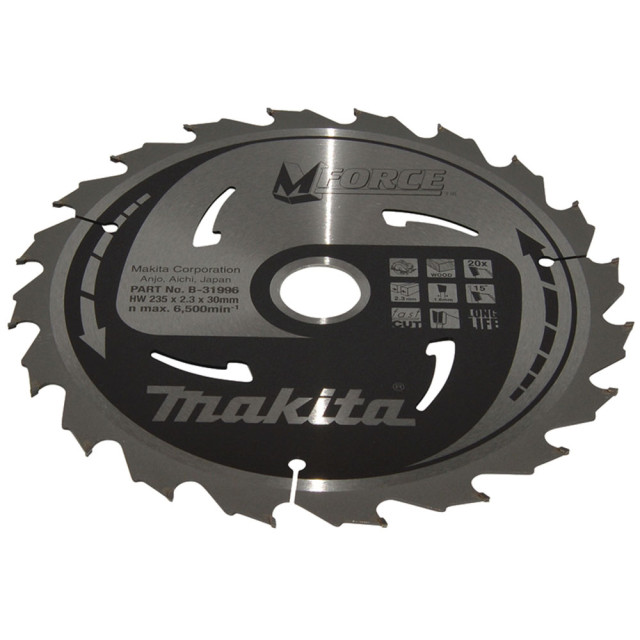 MAKITA KOTÚČ PÍLOVÝ 235 x 30 mm 20 z