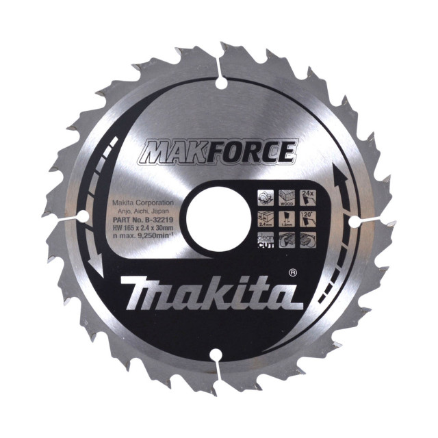 MAKITA KOTÚČ PÍLOVÝ 165 x 30 mm 24 z
