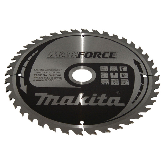 MAKITA KOTÚČ PÍLOVÝ 235 x 30 mm 40 z