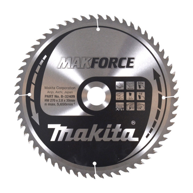 MAKITA KOTÚČ PÍLOVÝ 270 x 30 mm 60 z