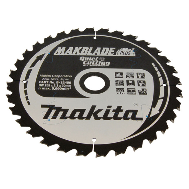MAKITA KOTÚČ PÍLOVÝ 255 x 30 mm 32 z