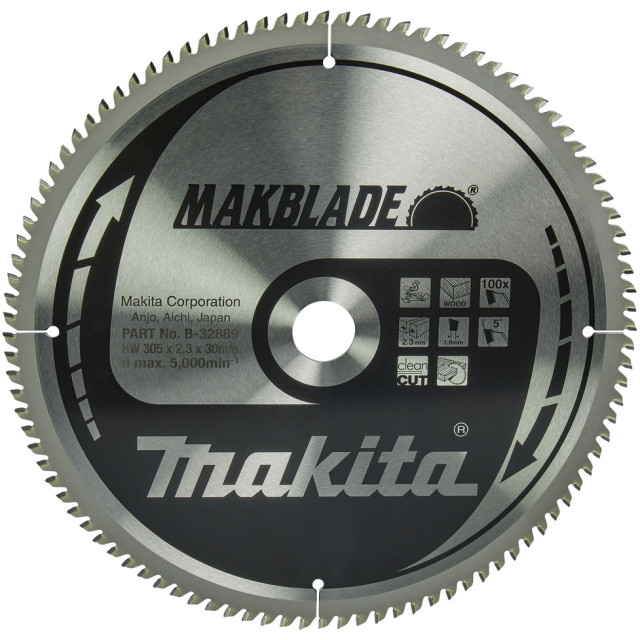 MAKITA KOTÚČ PÍLOVÝ 305 x 30 mm 100 z