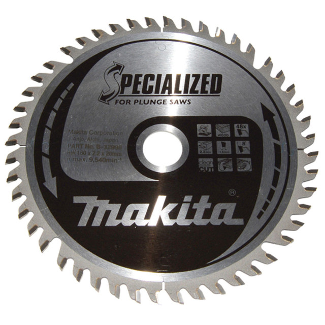 MAKITA KOTÚČ PÍLOVÝ 160 x 20 mm 48 z