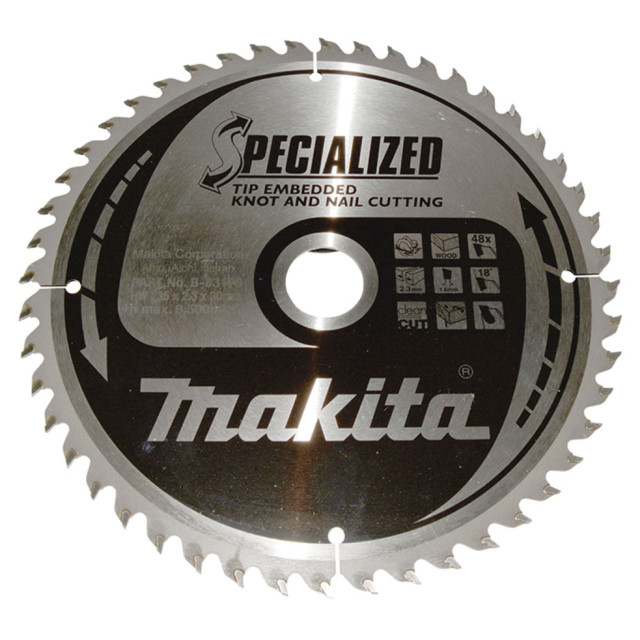 MAKITA KOTÚČ PÍLOVÝ 235 x 30 mm 48 z