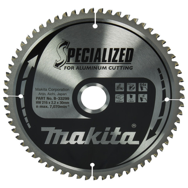MAKITA KOTÚČ PÍLOVÝ 216 x 30 mm 64 z