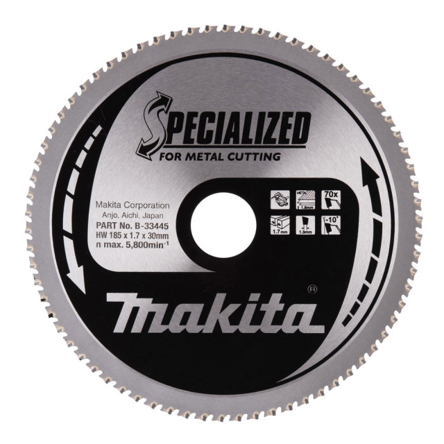 MAKITA KOTÚČ PÍLOVÝ 185 x 30 mm 70 z
