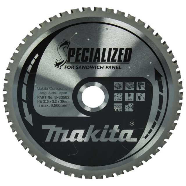 MAKITA KOTÚČ PÍLOVÝ 235 x 30 mm 50 z