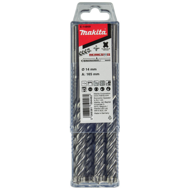 MAKITA SADA VRTÁKOV NEMESIS II14 X 165MM 10 KS
