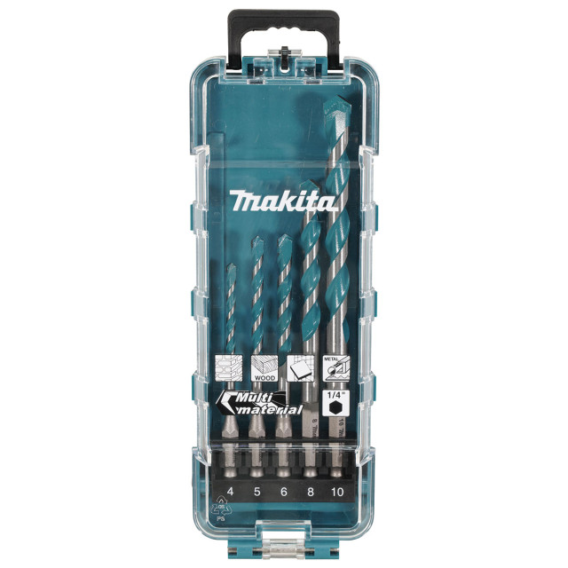 MAKITA SADA VRTÁKOV UNIVERZÁL 1/4" 5 ks