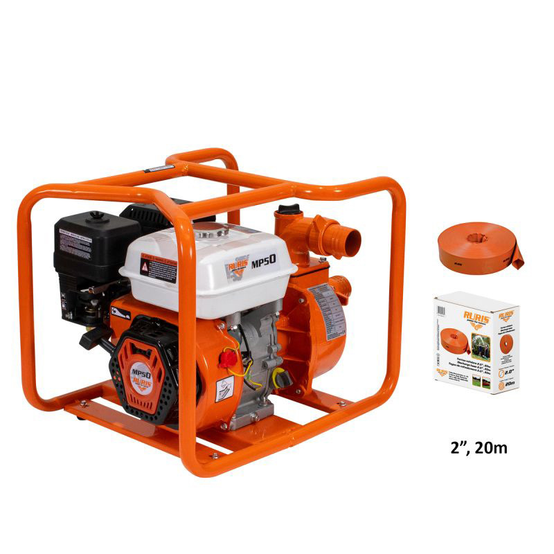 RURIS motorové čerpadlo MP50 + hadica 2" 20m