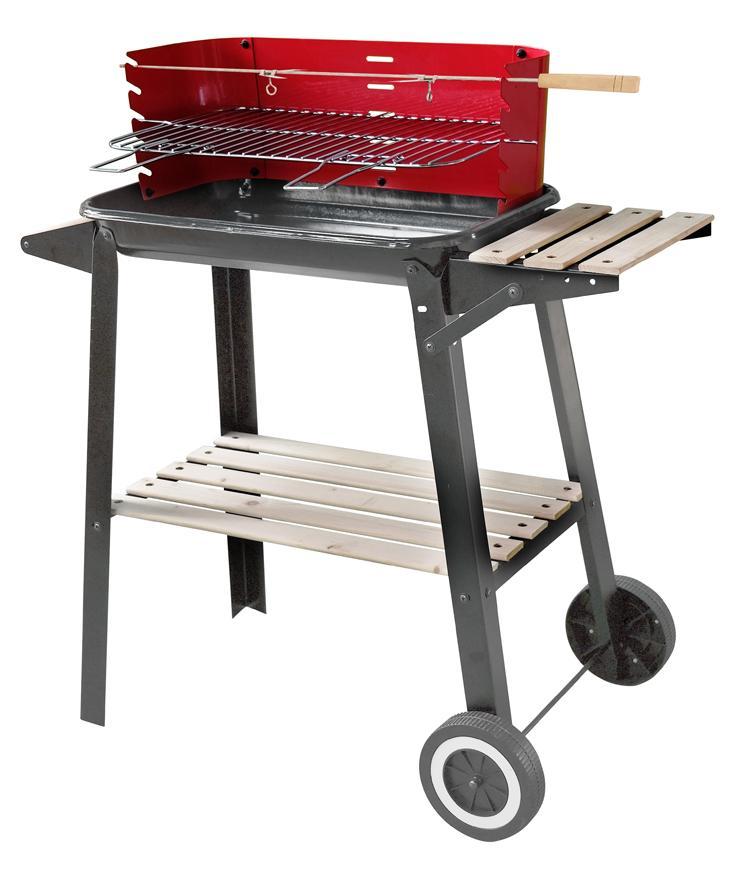 Strend Pro Grill Gril Strend Pro Granada, BBQ, na drevené uhlie, 83,5x45x87cm
