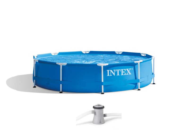 INTEX Bazén Intex® Metal Frame 28202, kartušová filtrácia, 305x76 cm