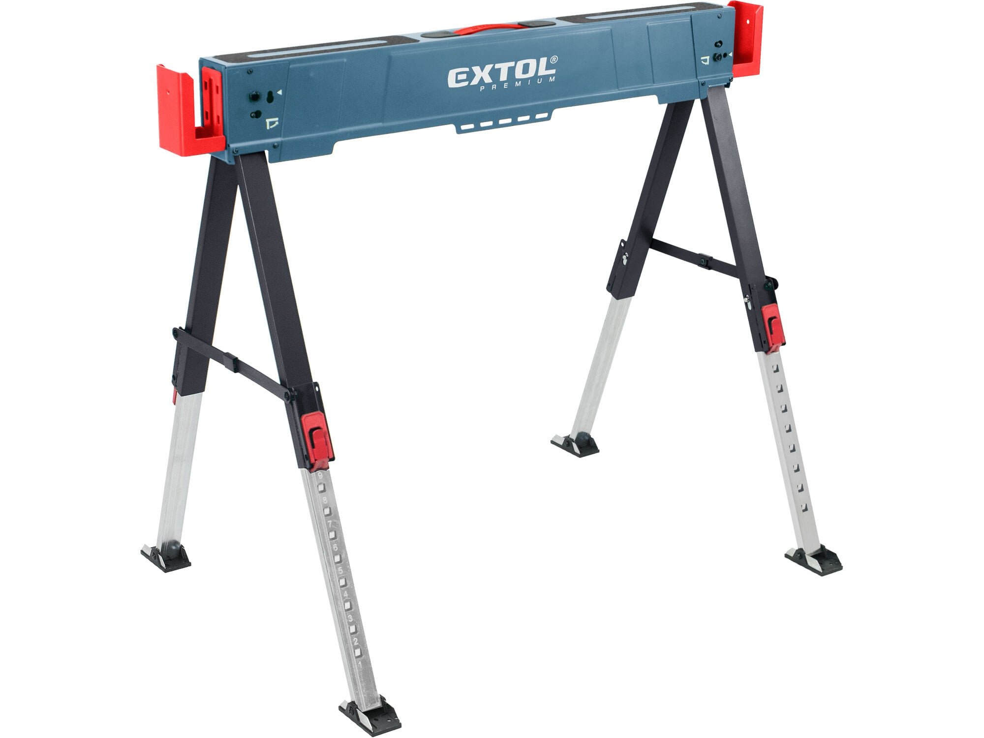 Podstavec pracovný skladací "koza", kovový, max. 550kg, EXTOL PREMIUM 8859999