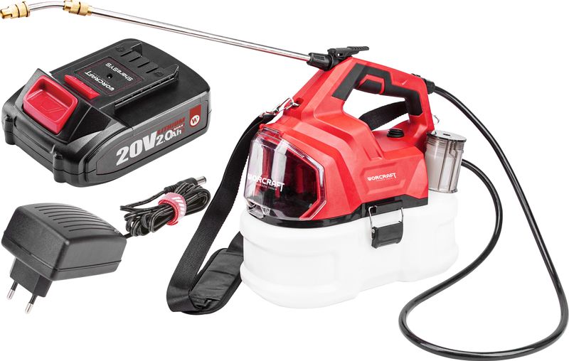 Postrekovač Worcraft CBS-S20Li-5L ShareSYS, 5 lit., 20V, 10W, SET 1x 2.0 Ah akumulátor, 1x nabíjačka