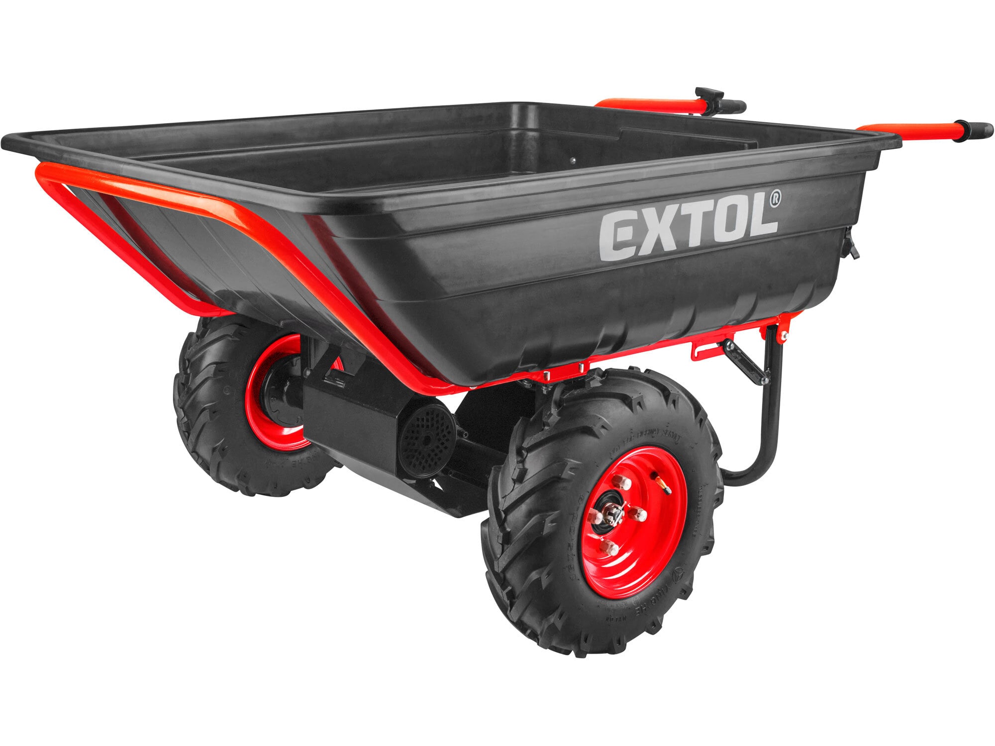 Fúrik dvojkolesový na aku pohon, 1x 40V/6Ah, 225l, max. 400kg, EXTOL PREMIUM 8891592