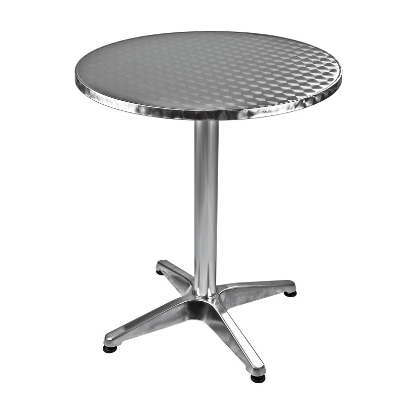 DEMA Bistro stolík 60 cm Alu