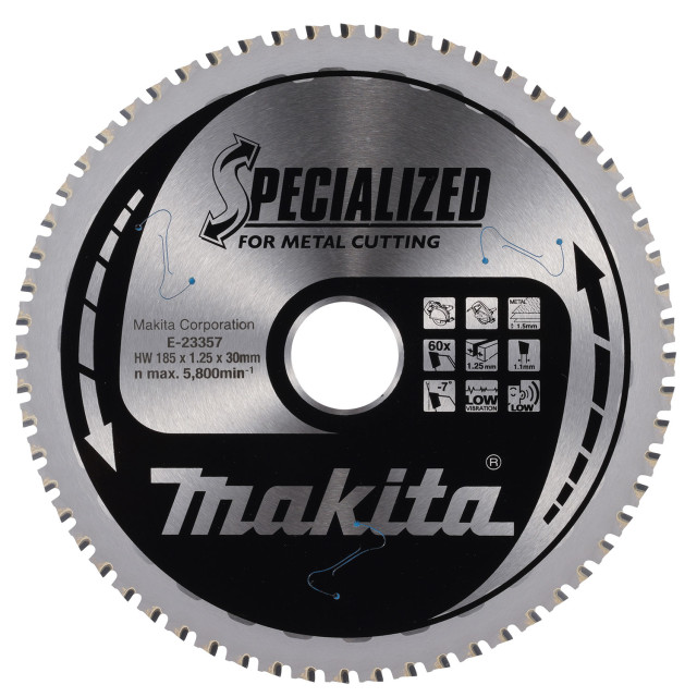 MAKITA KOTÚČ PÍLOVÝ KOV 185 x 30 mm 60z