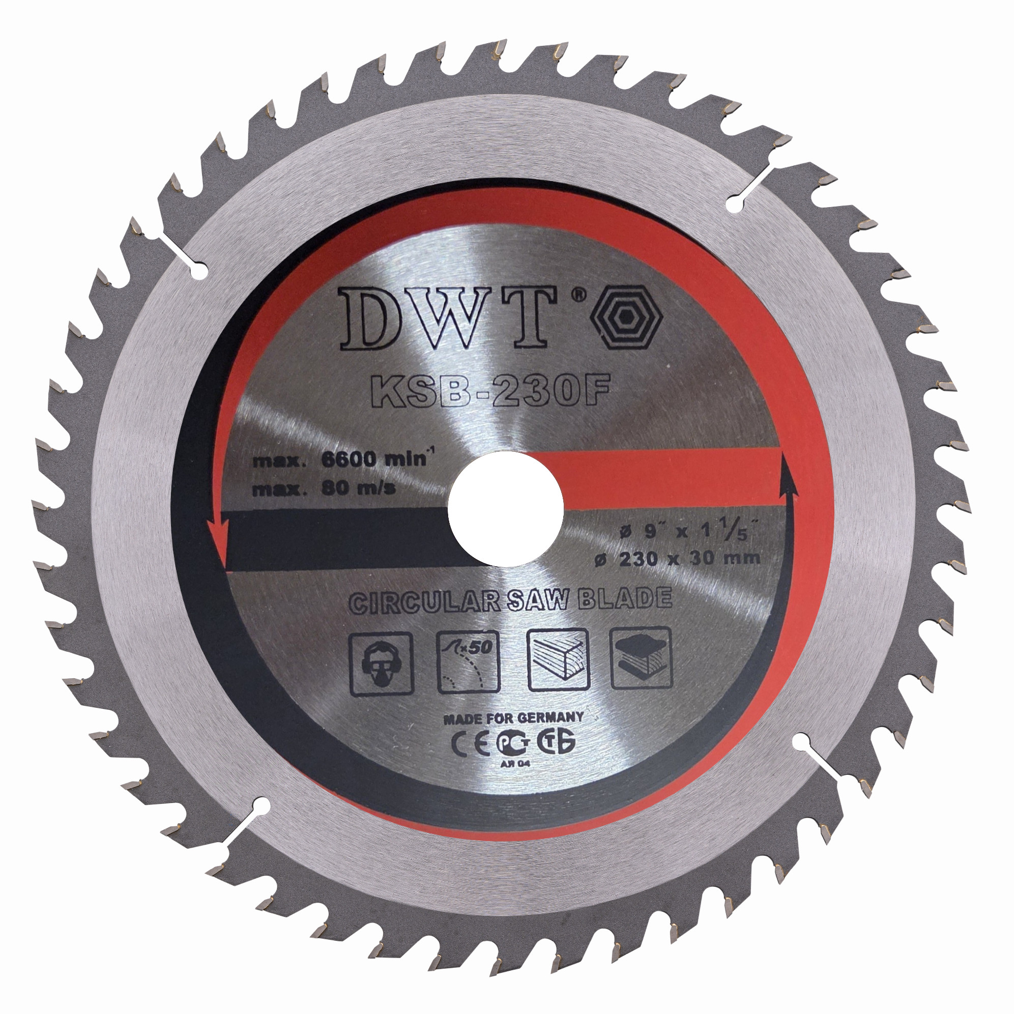 SCHEPPACH DWT KSB-230 F pílový kotúč ( 230 x 30 x 2,2 mm, 50 Z )