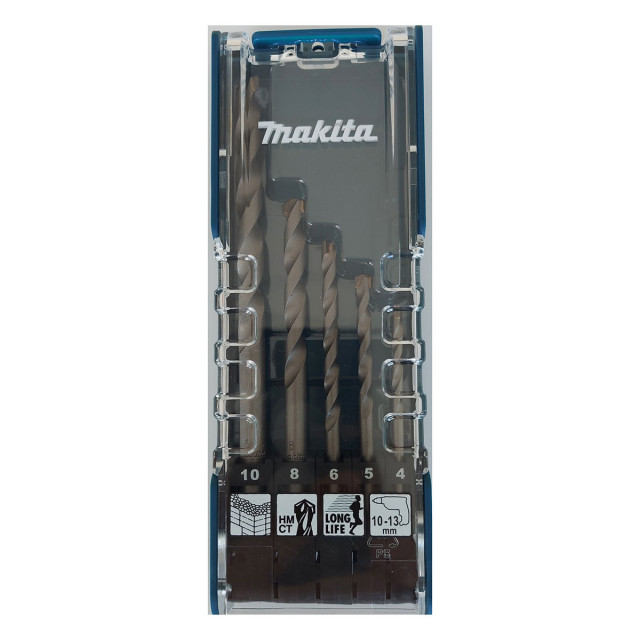 MAKITA SADA VRTÁKOV DO BETONU 5-DIELNA (E-11536)