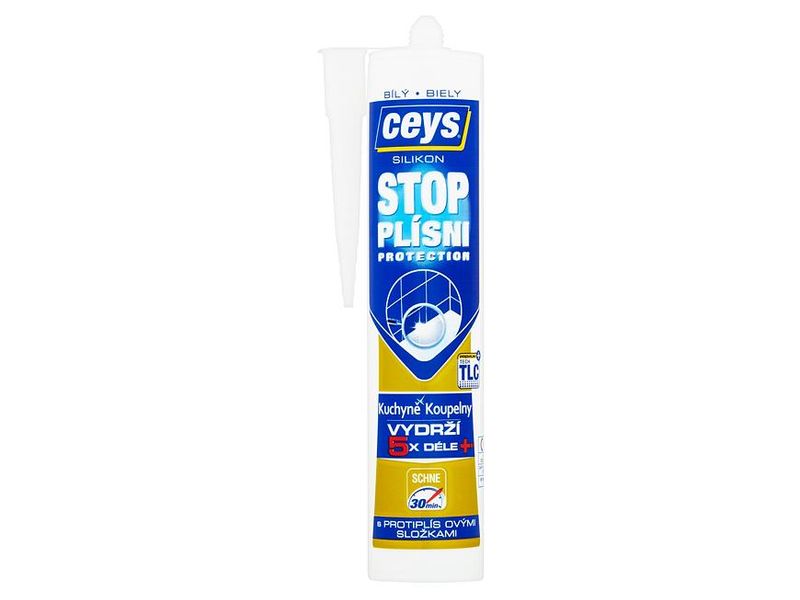 STREND Silikón Stop plesniam, biely, 280 ml