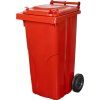 Nadoba MGB 120 lit, plast, červená, HDPE