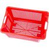 Prepravka ICS M402000 • 40 lit, 56x35x31 cm, perforovaná, červená