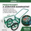 Vozik Victor, max. 100 kg, 2 kolesá