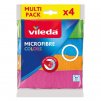 Handrička Vileda Microfibre Colors, mikrovlákna, bal. 4 ks