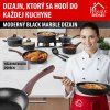 Panvica MagicHome Black Marble Line, 24 cm