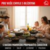Panvica MagicHome Black Marble Line, 26 cm